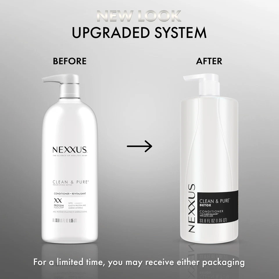 Nexxus Clean and Pure Conditioner Silicone, Dye And Paraben Free 33.8 oz - Image 3 of 4