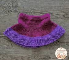 Handgestrickter Rock   schlicht, gemütlich u...