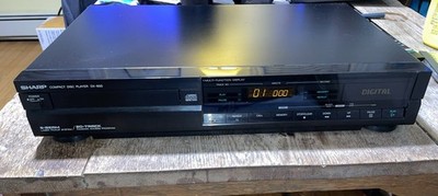 Sharp DX-650 CD Player 3 Beam 20TR Digital Single Disc 1987 Japan