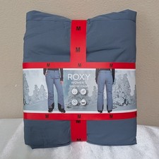 New Roxy Women's Snow Ski Snowboard Pants Blue Medium 8-10 