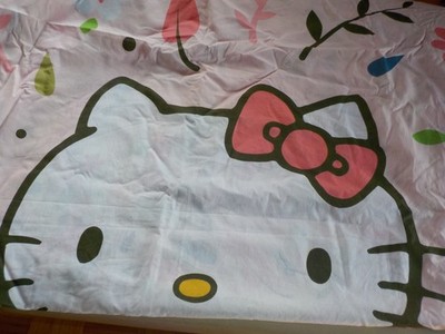 Hello Kitty Bettbezug 140 x 200 NEU o. Etikett Bettwäsche Bezug Wendebettwäsche