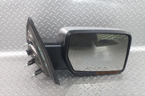 11-14 F150 Chrome Cap Passenger Right RH Power Fold Door Mirror Heated Glass WTY
