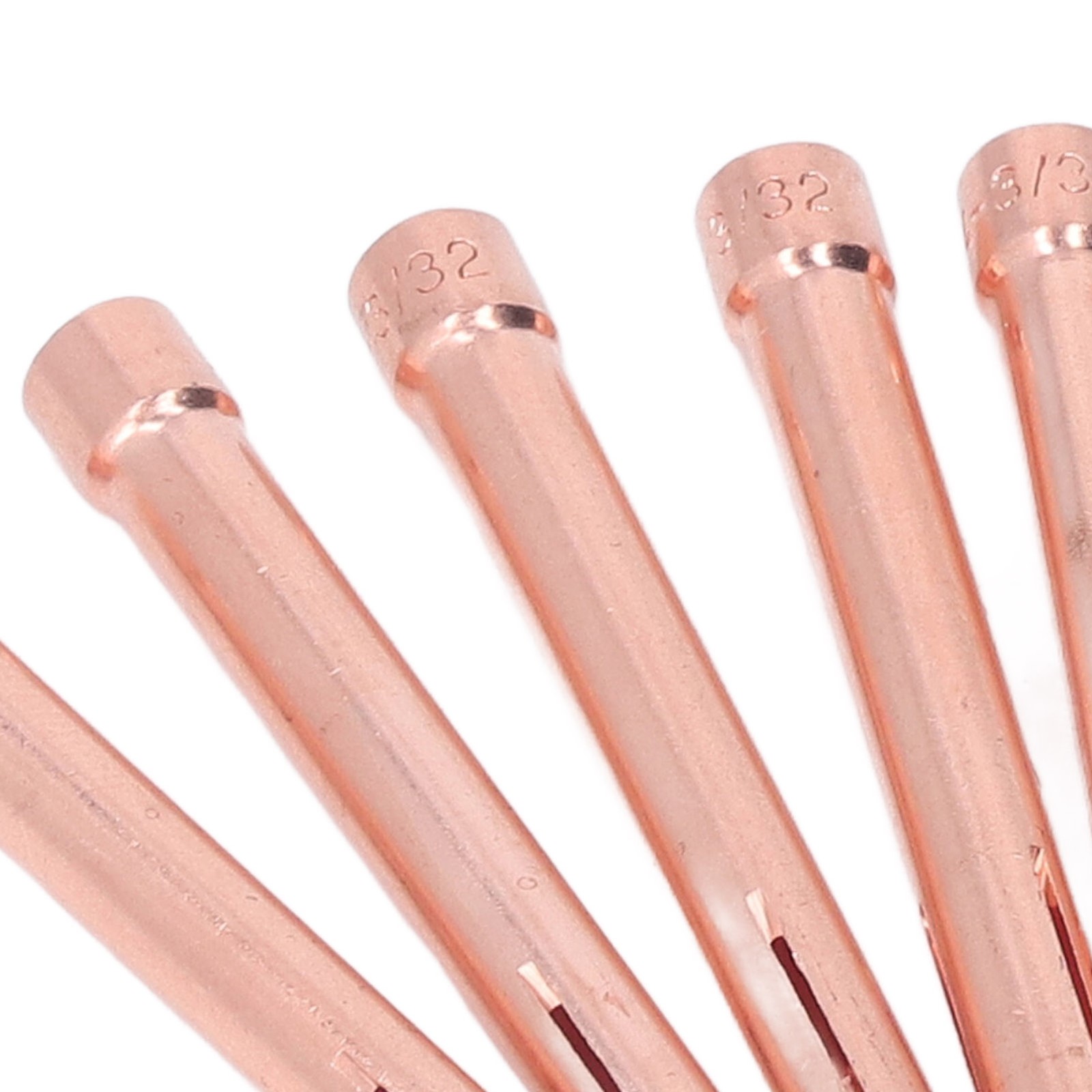 ✿ *10Pcs TIG Collet Tips 3/32in 10N24 2.4mm Electrode Clip Replacement For WP17