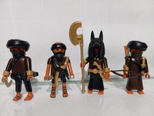 PLAYMOBIL LOT EGYPTIAN FIGURES EGYPTIAN BUCKWHEAT BUCKWHEAT PYRAMID