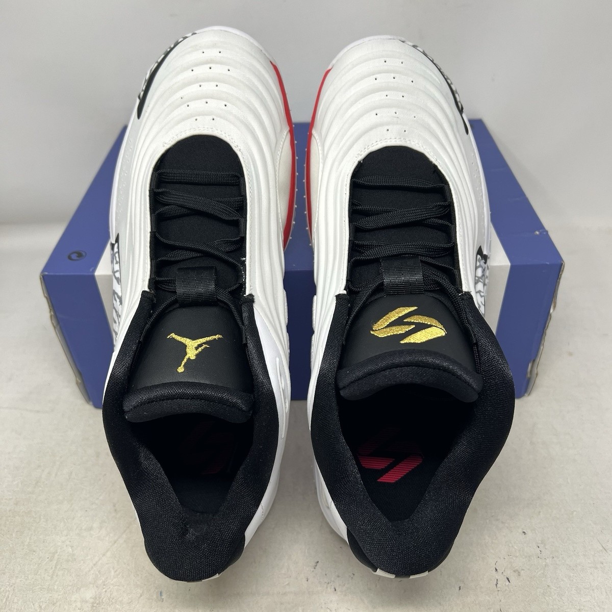 Nike Air Jordan Luka 3 White Black Mens 11.5 Basketball Shoes No