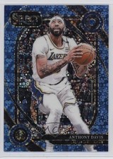 2024-25 Panini Select Courtside Light Blue Disco Prizm 83/99 Anthony Davis #214