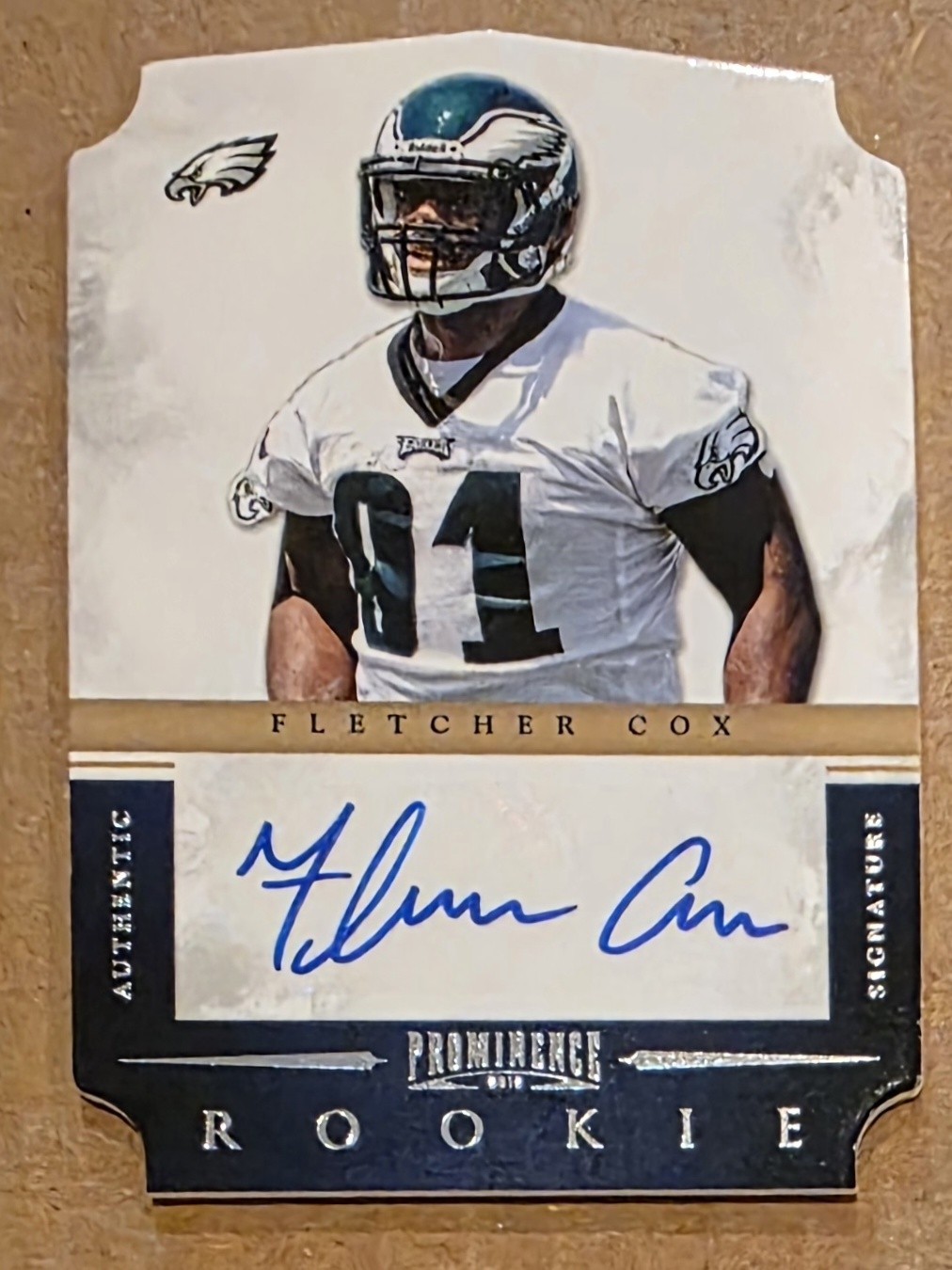 Fletcher Cox Panini Prominence #157 Autograph