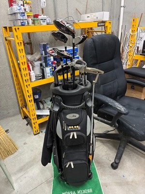 NOS Taylormade,Cleveland,Slazenger clubs, White Hot putter,Bag Boy bag(Revolver)