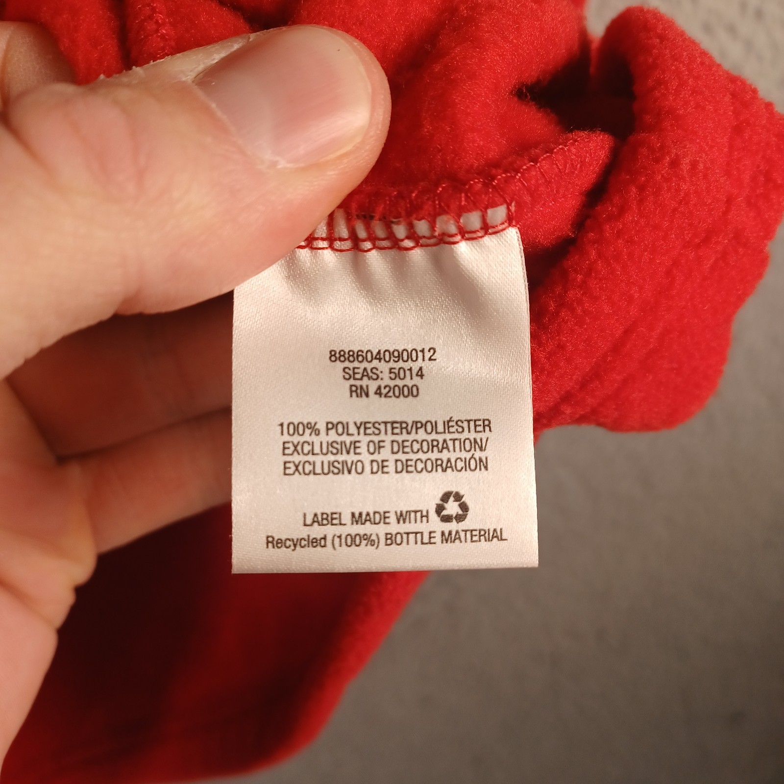 Basic Editions Womens Full Zip Red Jacket Vest Si… - image 6