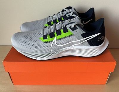 Nike Air Zoom Pegasus 38 NFL SEATTLE SEAHAWKS DJ0854 001 Size: 12.5 New