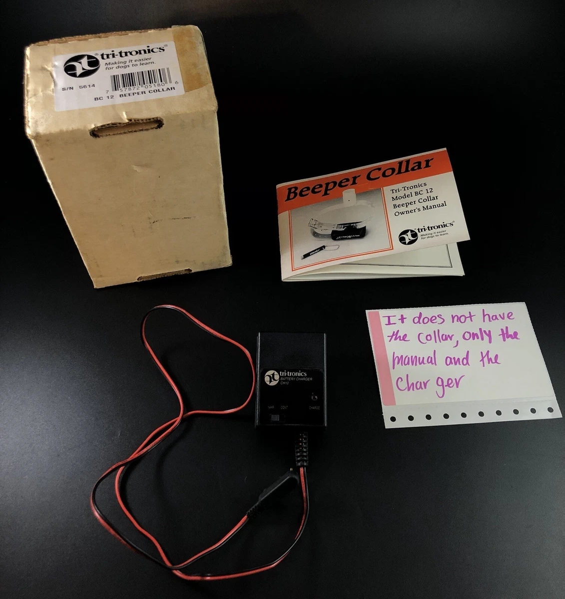 Tri tronics hotsell beeper collar