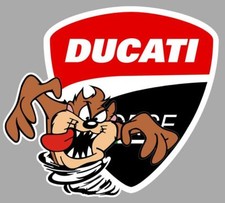 DUCATI Corse left TAZ gauche sticker vinyle laminé