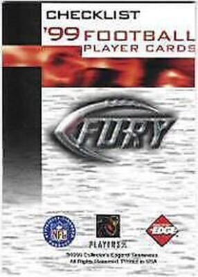 A7941- 1999 Collector's Ecke Fury Fb 1-200 + Rookies -du Pick- 15 + Gratis US