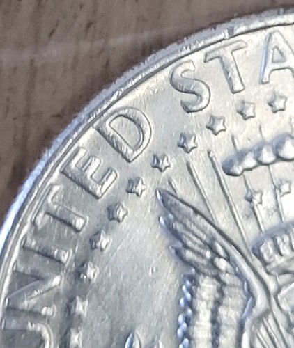 1971-D Kennedy Half Dollar-Double Die Obverse - 第 13/16 張圖片
