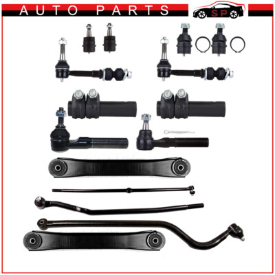 15pcs For 2000-2001 Dodge Ram 1500 Complete Front Suspension Kit Control Arm