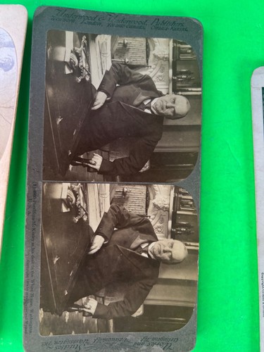 Antique Keystone View Co Monarch Stereoscope Viewer Early 1900's with Photos - Picture 10 of 13