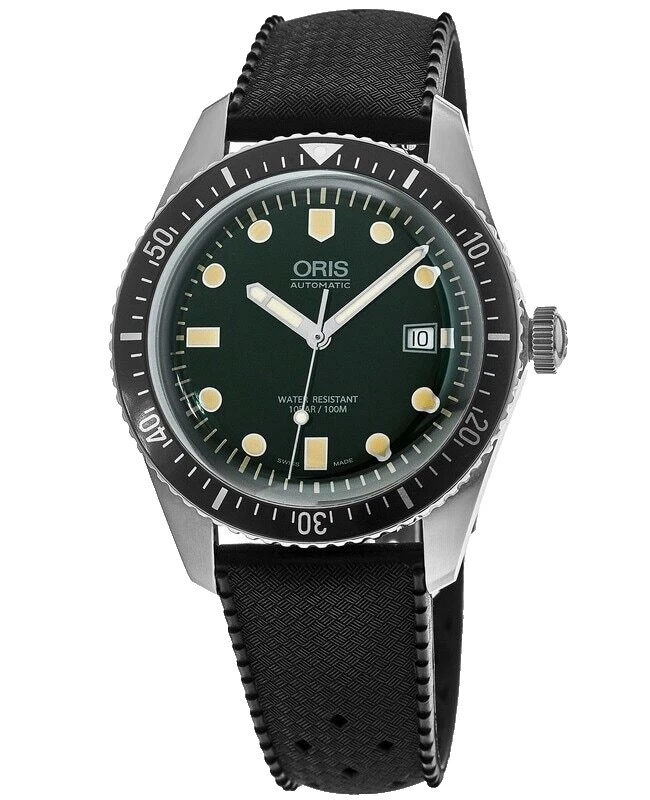Oris Divers Stainless Steel Wristwatches
