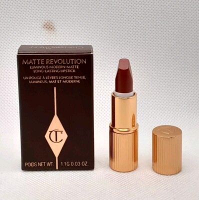 Charlotte Tilbury Matte Revolution 'Walk Of No Shame'' Mini Lippenstift (1,1g) Neu in OVP