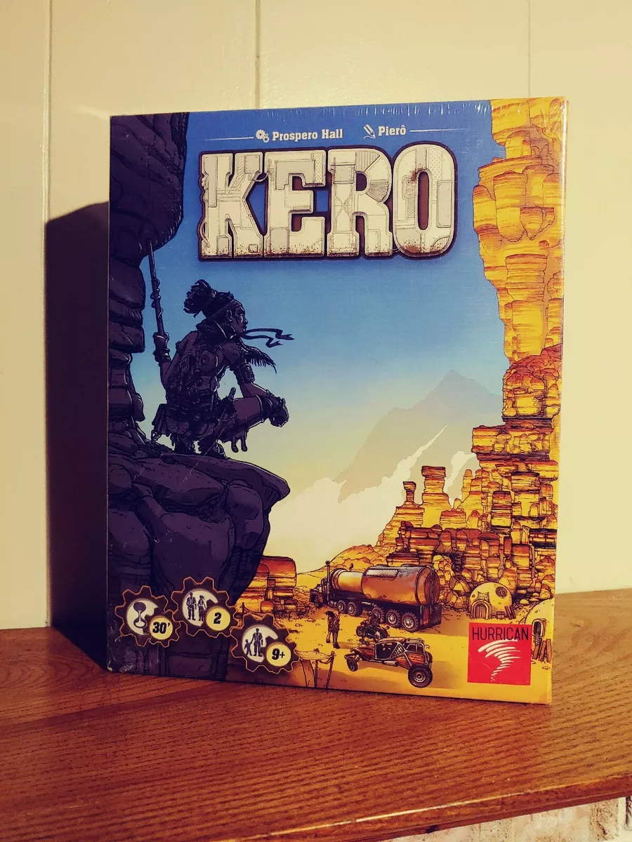 Fantasy Flight Games Kero Board Game | Apocalyptic Survival Game | Strategy  Game for Adults and Kids | Ages 8 and up | 2 Players | Average Playtime 30