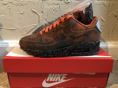 Nike Air Max 90 QS Mars Landing Orange / Black Men's Size 4 NEW