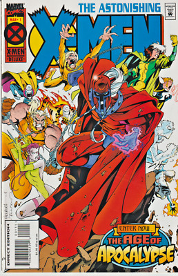 ASTONISHING X-MEN #1  AGE OF APOCALYPSE  MARVEL  1995  NICE!!!