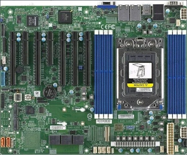 Supermicro H12SSL-i Motherboard + AMD EPYC 7C13 64 Core CPU + 512GB 2666MHz RAMs - Image 2 of 4