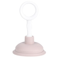 (Pink) Hand-Held Plunger Small Plungers Liquid Plumber Clog Remover UK SELLERS