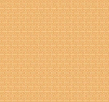 Free Spirit Cori Dantini Hello World Row by Row Orange Cotton Fabric By Yd