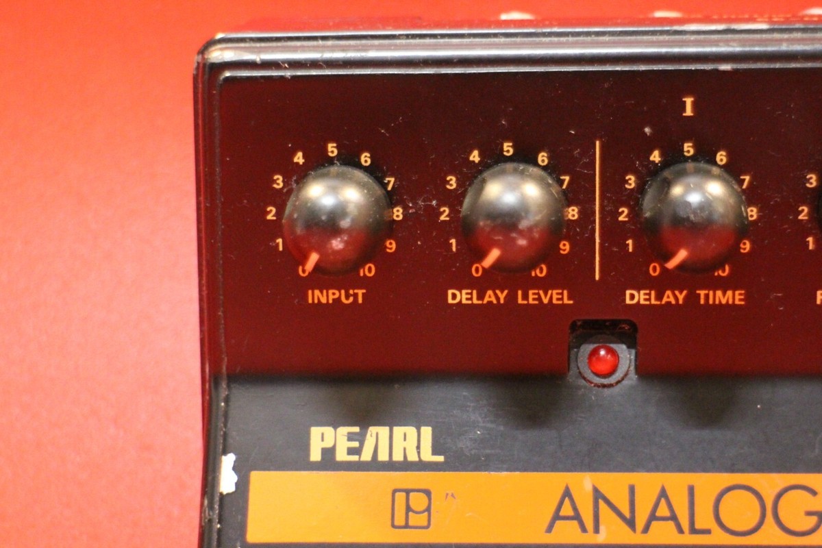 VINTAGE Pearl AD 33 Analog Delay USED Guitar FX Pedal U1828 221117