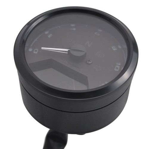 Universal Digital Gauge Motorcycle Speedometer Tachometer Odometer MPH KM/H - Foto 14 di 19