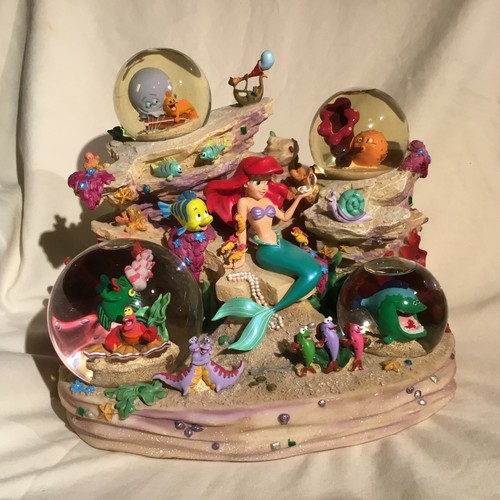 Disney Sirenetta Ariel SOTTO IL MARE personaggi musicali più SnowGlobes - Foto 2 di 9