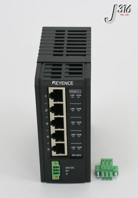 24397 KEYENCE ETHERNET SWITCH (NEW) NE-Q05 | eBay
