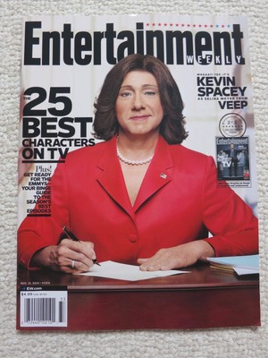 Entertainment Weekly Magazine August 15, 2014 Kevin Spacey Selina Meyer Veep