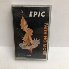 FAITH NO MORE EPIC 1989 VINTAGE CASSETTE TAPE USED