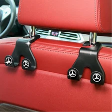 2pcs Bag Holder Car Seat Back Hook Hanger Interior Accessories for Mercedes Benz
