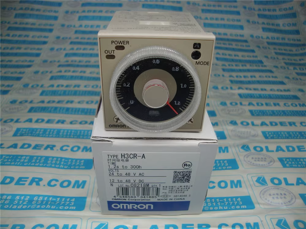 H3CR-A AC24-48/DC12-48, Temporizador multifunción Omron H3CR, 12 → 48 V  dc, 24 → 48V ac, 5A, 2 contactos, tempo. 0.05 s →