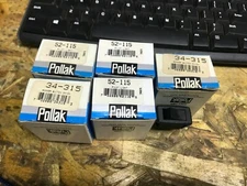 LOT OF 5 Pollak 52-115 ROCKER SWITCH ON-ON