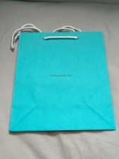 Authentic Tiffany & Co Blue Medium Gift Bag 25x20x10cm