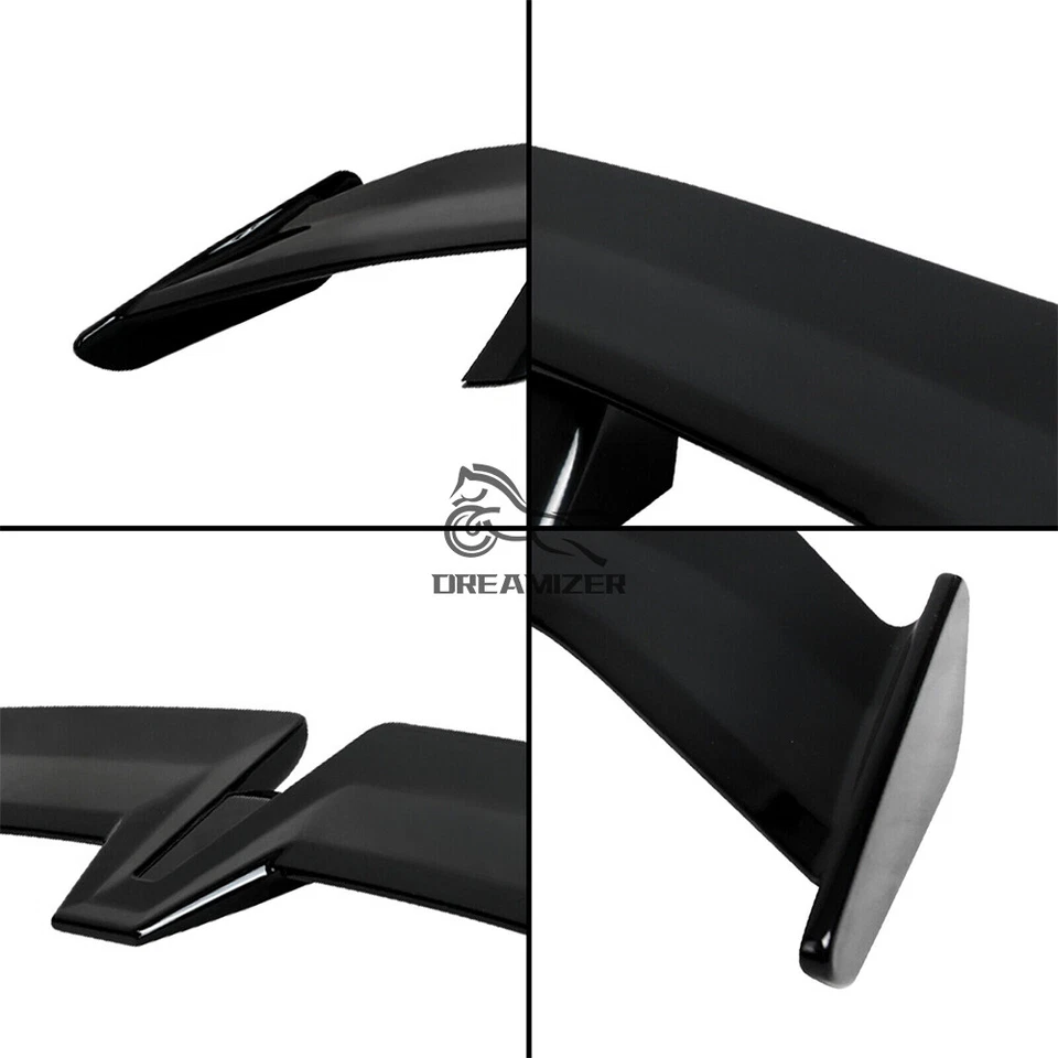 Alerones traseros negro mate estilo PRO 54" labio del ala del maletero para Toyota Mark II Mr2 Foto 3 de 4