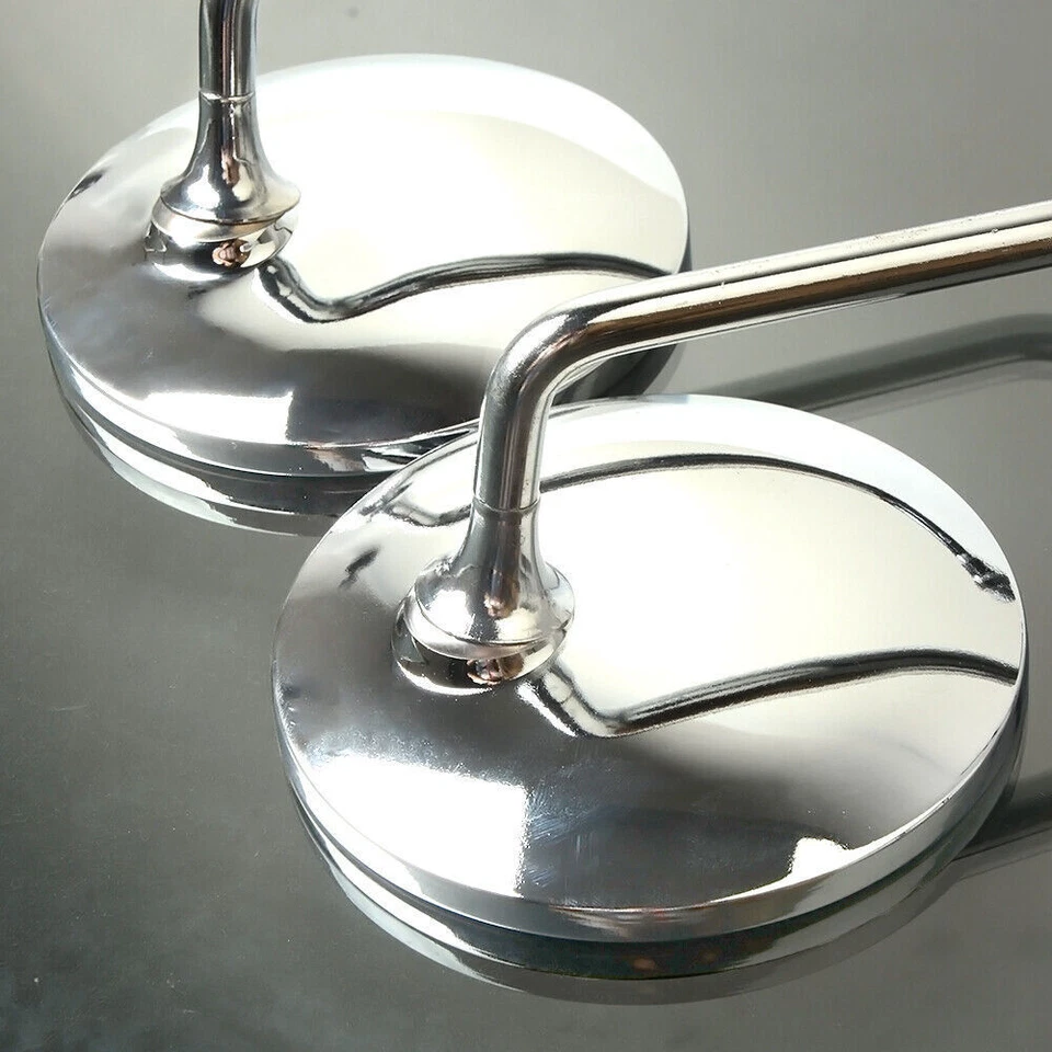 Motorcycle Mirror For Yamaha DT125 DT2MX R5B 350 R5C 350 RD200 RD350 R3/RR 350 - Imagem 4 de 4