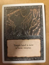 MTG Magic Evil Presence Revised 3rd Third Edition LP BULK DISCOUNT MUST BUY 2+!
