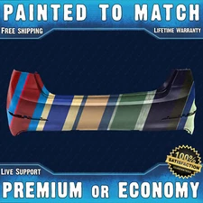 NEW Painted To Match Rear Bumper Replacement for 2017 2018 Hyundai Elantra Sedan