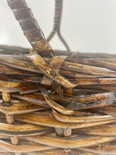 Cesta vintage mediana con mango de mimbre - Imagen 5 de 5