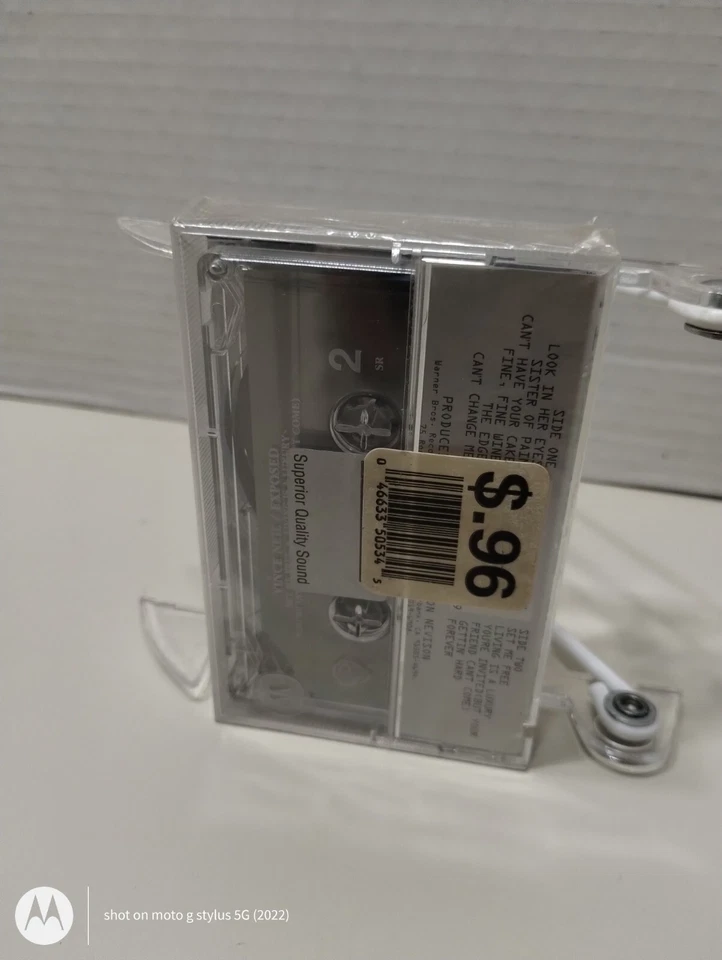 Vince Neil Exposed 1993- Warner Brothers Cassette #9452604 Factory Sealed Rare! - Image 2 of 4