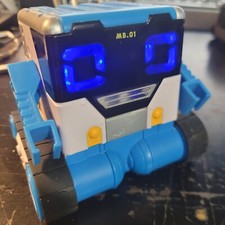 Mibro Really Rad Robots Blue MB01 Robot NO Remote/Accessories powers on