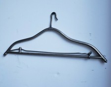 Vintage Antique Clothes Hanger dated 1905 Metal victorian deco rare