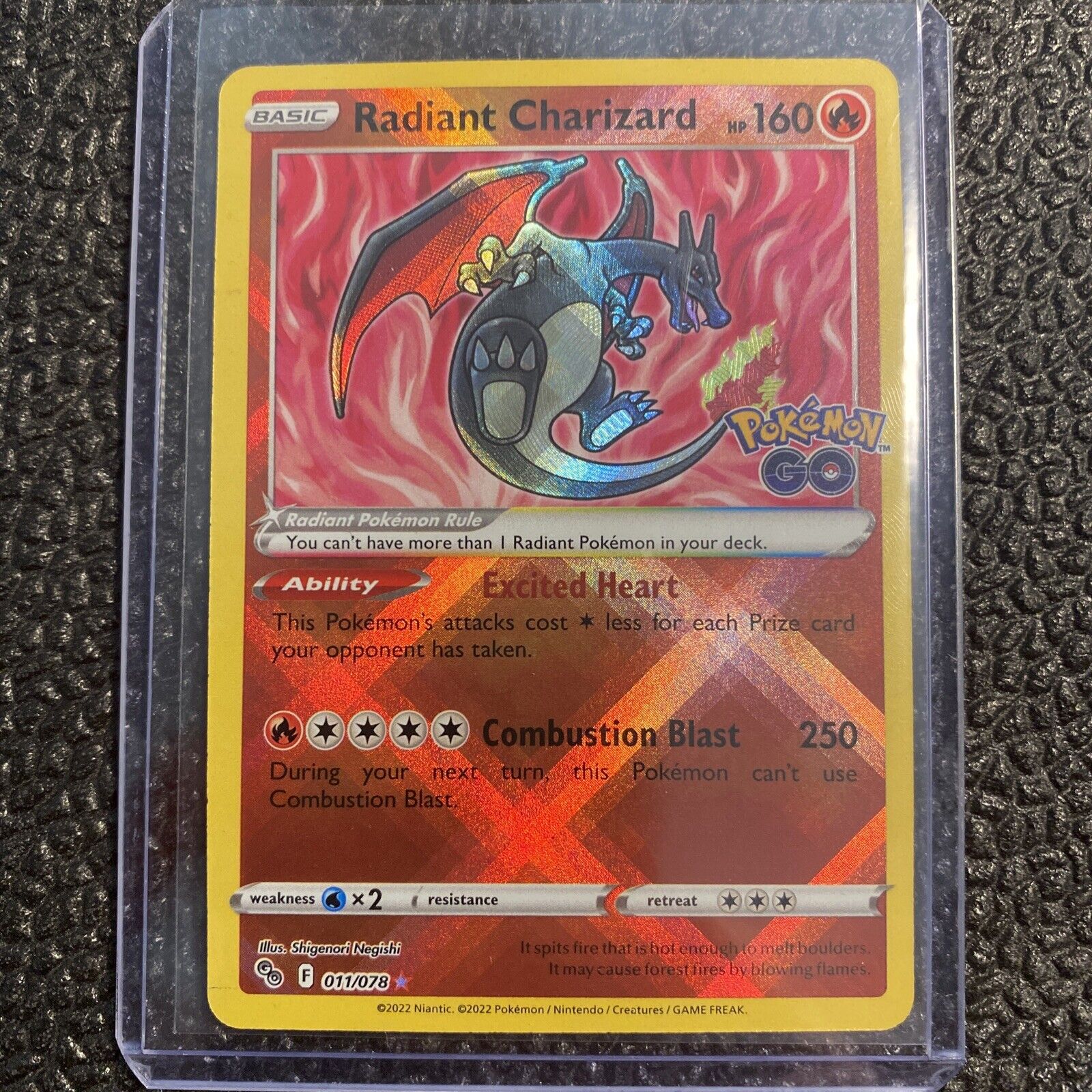 Charizard Radiante / Radiant Charizard (#011/78)