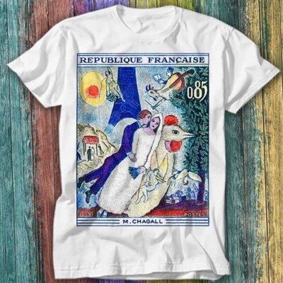 1963 Frankreich The Bride & Groom at the Eiffelturm T-Shirt Top 543