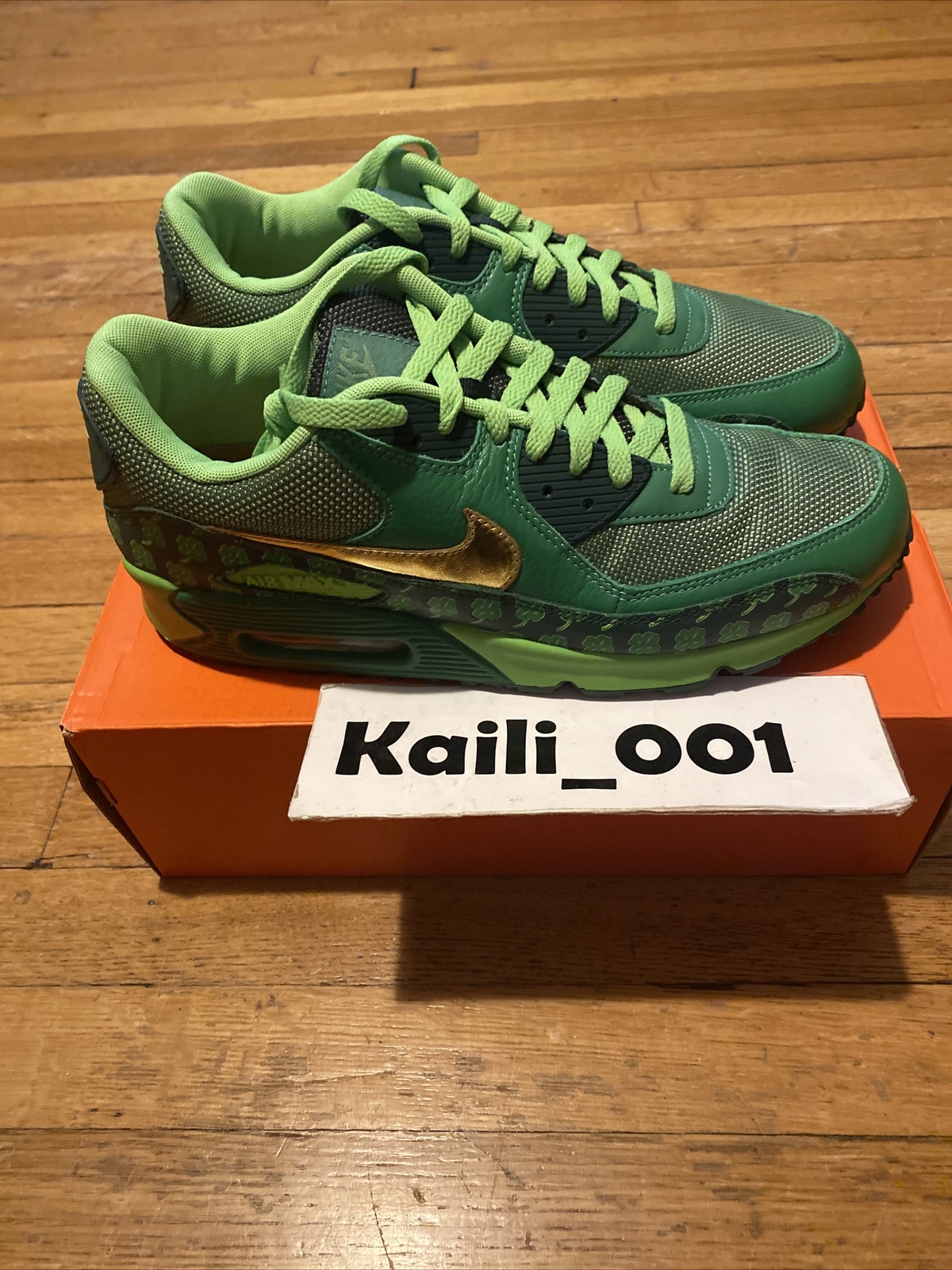 Nike Air Max 90 QK Size 11 St Pats 