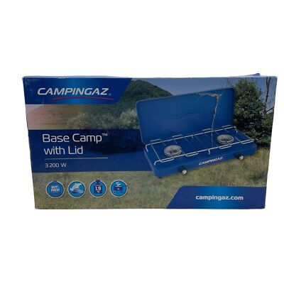 Campingaz Base Camp Lid Gaskocher 2 Flammen Kompakt Blau Camping Festivals